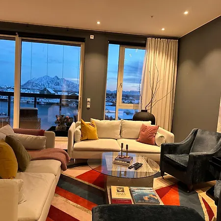 Jaw Dropping New Penthouse Apt In Svolvær Exterior photo